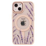 Чехол-накладка - SM015 SafeMag для "Apple iPhone 14" (003) (light pink)