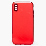 Чехол-накладка - SC183 для "Apple iPhone XS Max" (red)