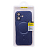 Чехол-накладка - SM020 Matte SafeMag для "Apple iPhone 17" (deep blue)