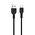Кабель USB - Type-C Hoco X20 Exotic Radiance 18W 300см 3A  (black)