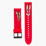 Ремешок - WB01 Универсальный 20мм силикон (014) (red)