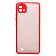 Чехол-накладка - PC041 для "OPPO realme C20" (red/black)  (203462)