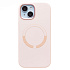 Чехол-накладка - SM040 SafeMag для "Apple iPhone 15" (light pink) (245523)