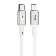 Кабель Type-C - Type-C Hoco X66 60W 100см 3A  (white)