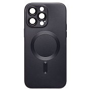Чехол-накладка - SM020 Matte SafeMag для "Apple iPhone 14 Pro Max" (black)