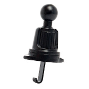 Крепление для автомобильного держателя - комплектующие (3) в дефлектор (black)