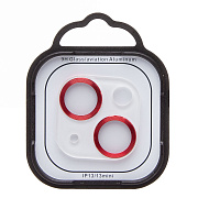 Защитное стекло для камеры - СG05 для "Apple iPhone 13/13 mini" (red)