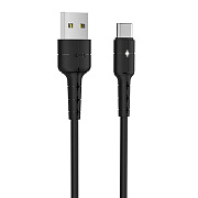 Кабель USB - Type-C Hoco X30 Star 10W 120см 2A  (black)