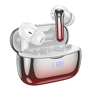 Беспроводные Bluetooth-наушники Hoco TWS EQ16 Shine ANC+ENC (red)