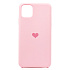 Чехол-накладка - Soft Touch Love для "Apple iPhone 11 Pro" (light pink)