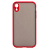 Чехол-накладка - PC041 для "Apple iPhone XR" (red/black)