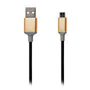 Кабель USB - micro USB budi M8J146M  120см 1,5A  (gold)