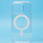 Чехол-накладка - SM006 SafeMag для "Apple iPhone 14 Pro" (прозрачный)