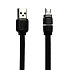 Кабель USB - micro USB Remax RC-029m Breathe 10,5W 100см 2,1A  (black)