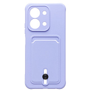 Чехол-накладка - SC304 с картхолдером для "Xiaomi Redmi 15C" (light violet) (241408)