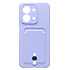 Чехол-накладка - SC304 с картхолдером для "Xiaomi Redmi 15C" (light violet) (241408)